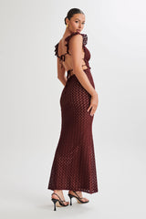 Ezra Lace Maxi Elbise - Erik