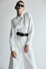 Rhia Büyük Boy Gömlek - Beyaz