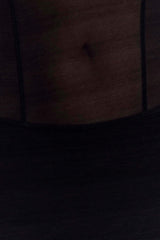 Maryk File Mini Elbise - Siyah