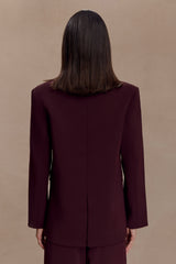 Mateo Büyük Boy Blazer - Maun