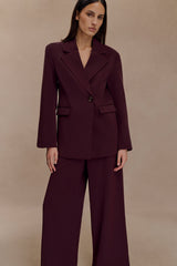 Mateo Büyük Boy Blazer - Maun