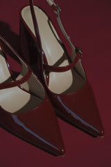 Valerie Sivri Topuklu Ayakkabı - Kırmızı