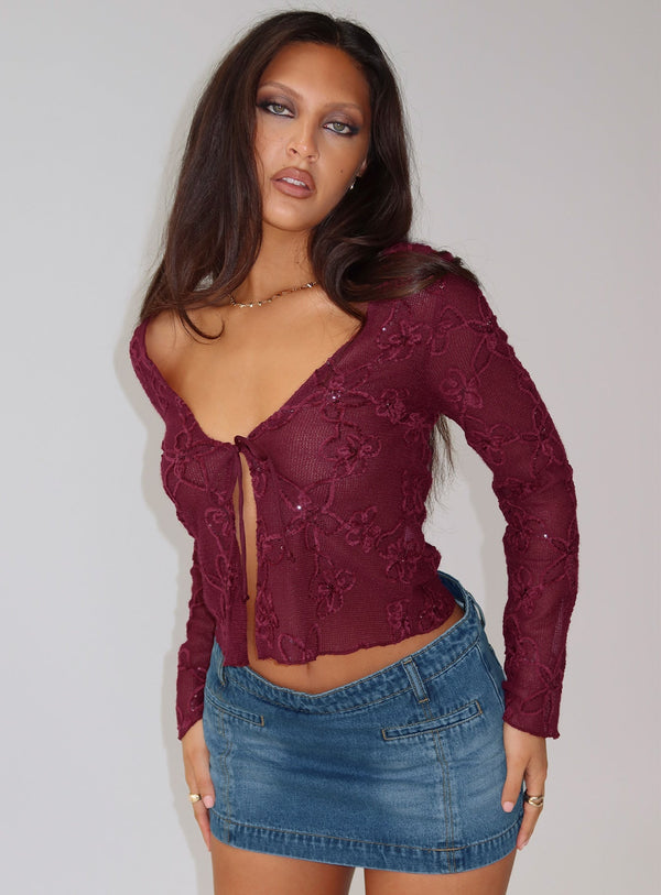 Sukita Cardi Bordo