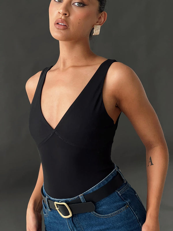 Nellie Bodysuit Siyah