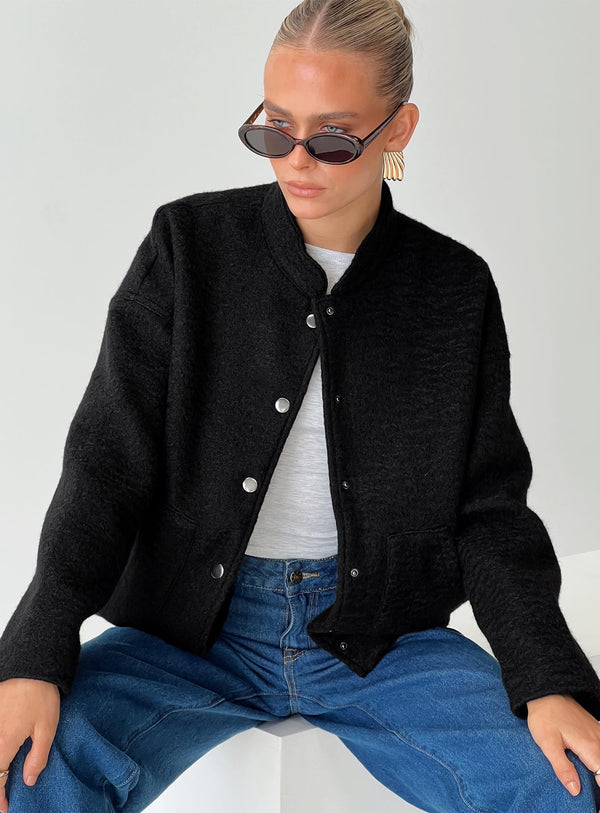 Stillar Bomber Ceket Siyah