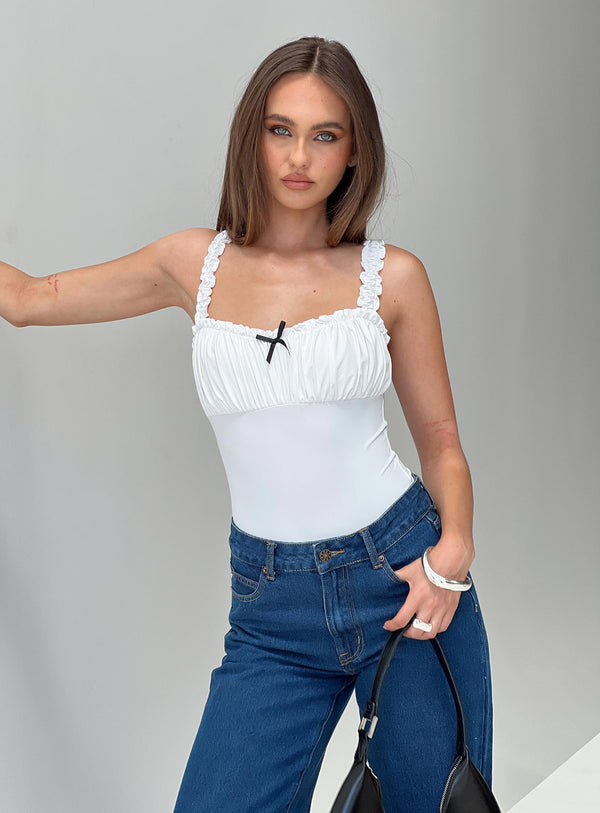 Havval Bodysuit Beyaz