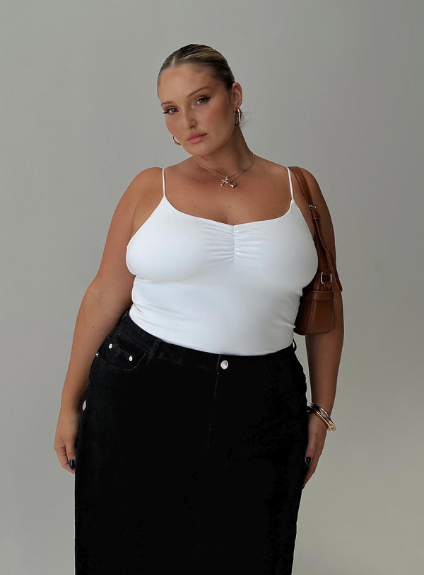 Bekks Bodysuit Beyaz Eğri