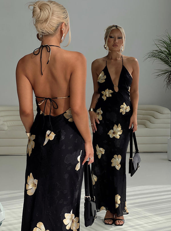 Yasminn Maxi Elbise Çok Renkli