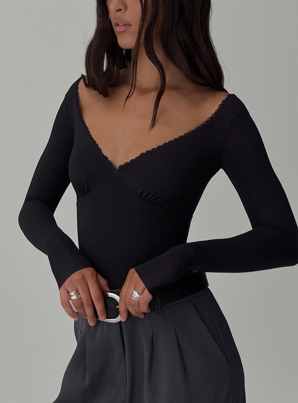Loveydove Bodysuit Siyah