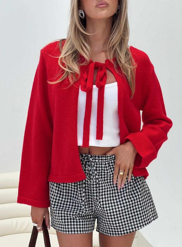 Veridian Şort Siyah/Beyaz Gingham