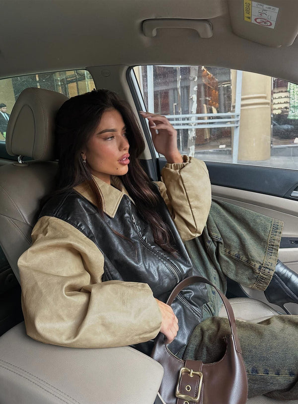 Nirvana Bomber Ceket Deve