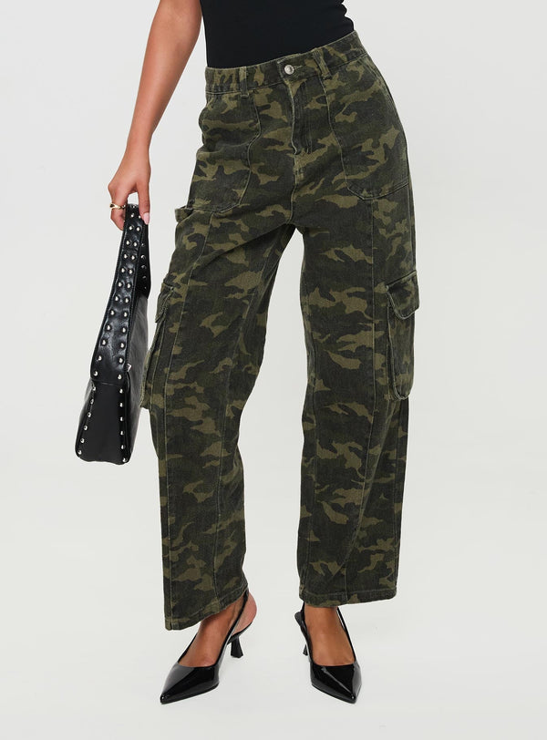 Bodhi Utility Kargo Pantolonu Kamuflaj