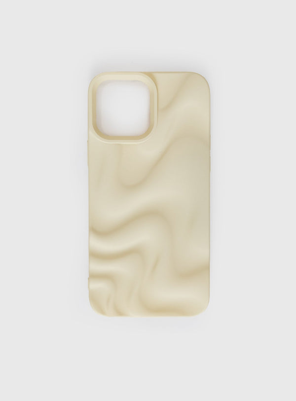 Sevyn İphone Kılıfı Mat Tereyağı Kremi