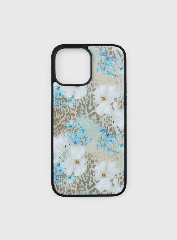 Lizabeth İphone Kılıfı Çiçekli Leopar