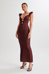 Ezra Lace Maxi Elbise - Erik