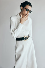 Rhia Büyük Boy Gömlek - Beyaz