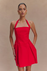 Julia Halter Mini Elbise - Kırmızı