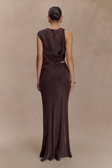 Violeta Maxi Etek - Bitter Çikolata