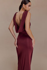 Bridget Slinky Kapüşonlu Sırt Üstü - Bordo